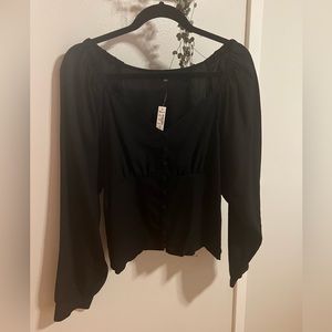 MADEWELL Preston Puff Sleeve Top